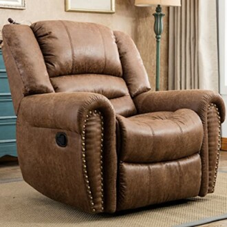 CANMOV Leather Recliner Chair