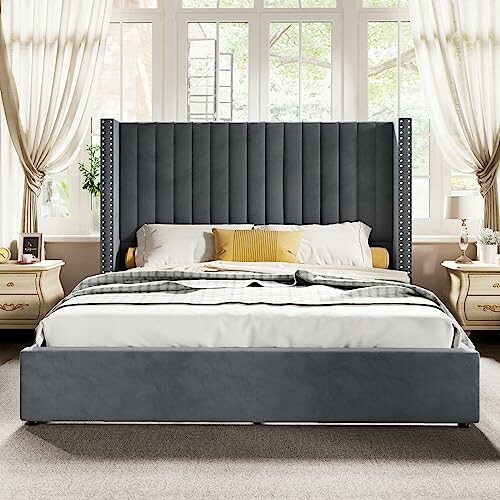 Jocisland Lift Up Storage Bed Frame